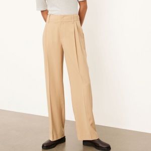 Vince High Waist Pleated Trouser